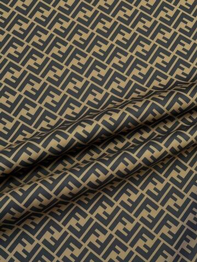 Неопрен Fendi коричневый с лого