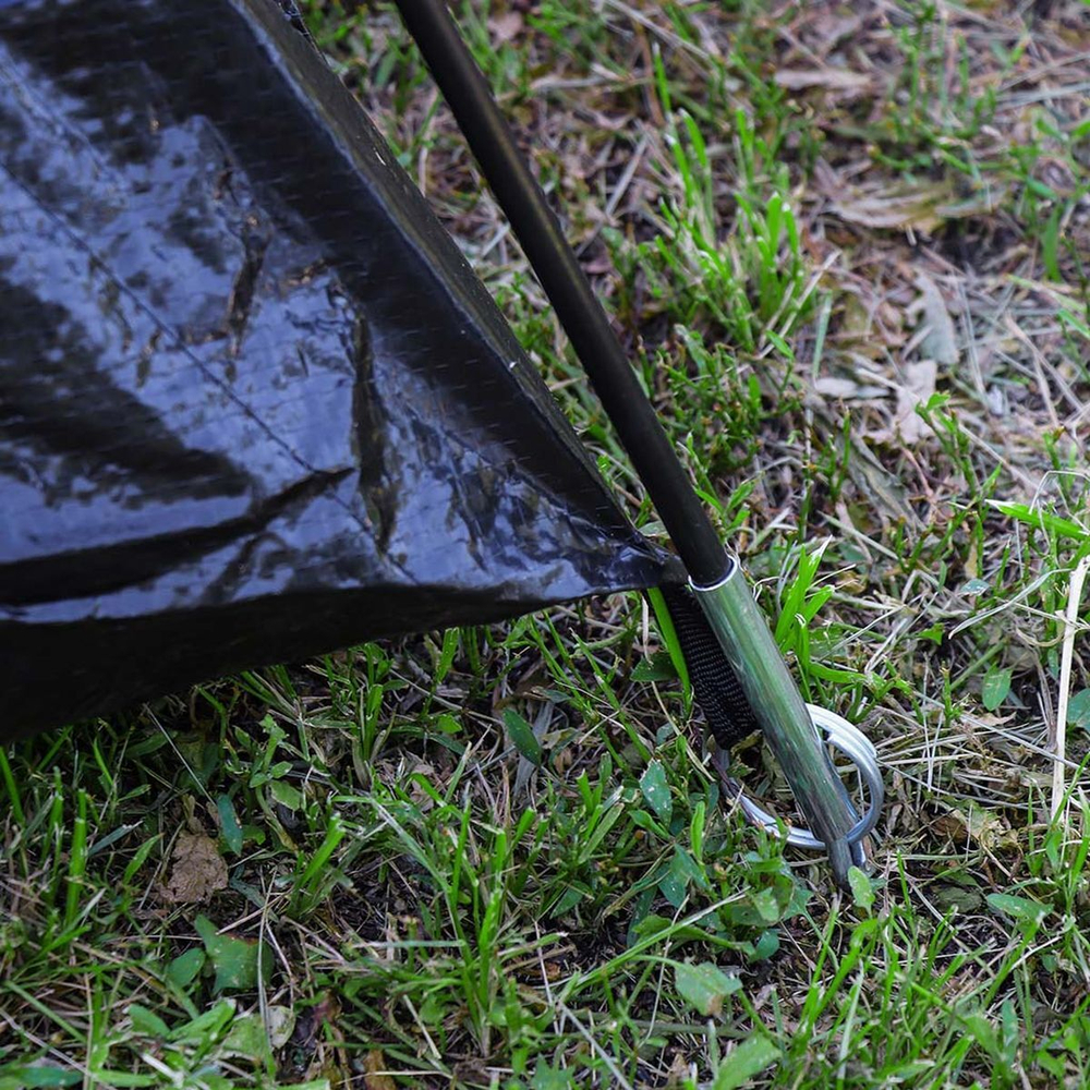 Палатка 4-мест, 240х210х130 см, 1 сл, 1 комн, мос сет, Green Days, GJH006