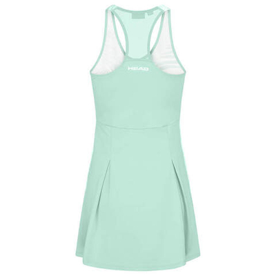 Платье для девочки теннисное Head Spirit Dress - поясtel green/print vision