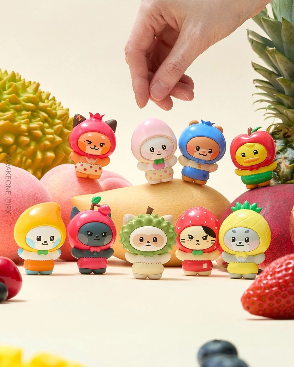 Мерч ZEROBASEONE zeroni FIGURINE FRUITS EDITION