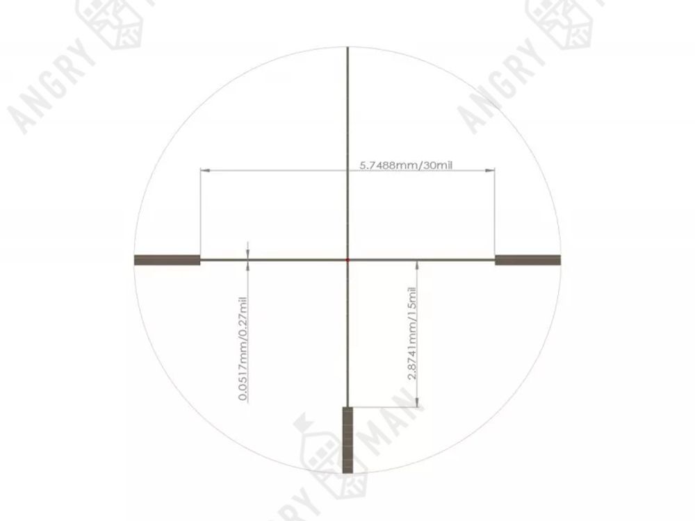 Оптический прицел CRS 1-4x24 SFP, 30mm, с подсветкой Fiber Artelv
