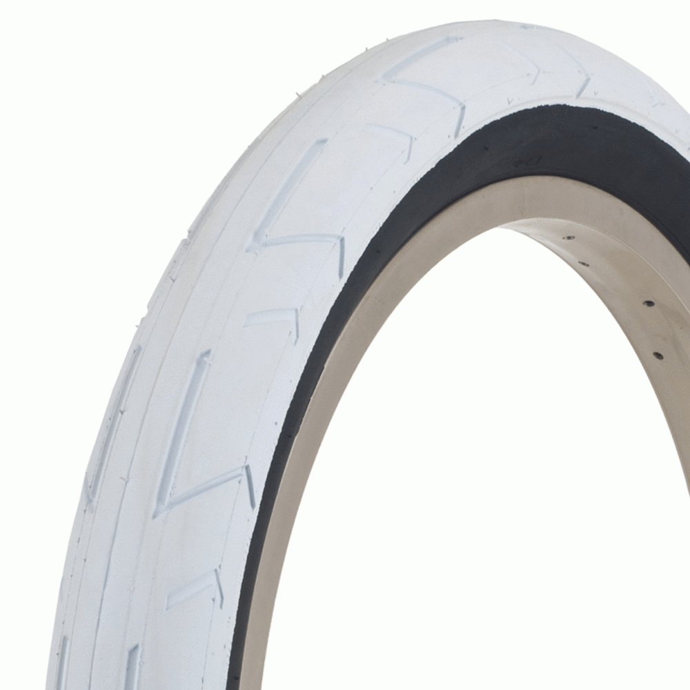 BMX покрышка DUO High Street 65 PSI 20 x 2.40 white w/ black wall