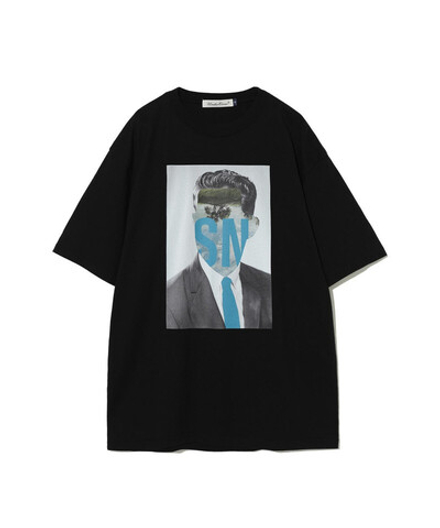 UNDERCOVER ФУТБОЛКА ЧЕРНАЯ С ПРИНТОМ