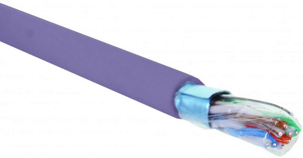 Кабель витая пара F/UTP 5e кат. 4 пары Eurolan 19C-F5-05VL-B305