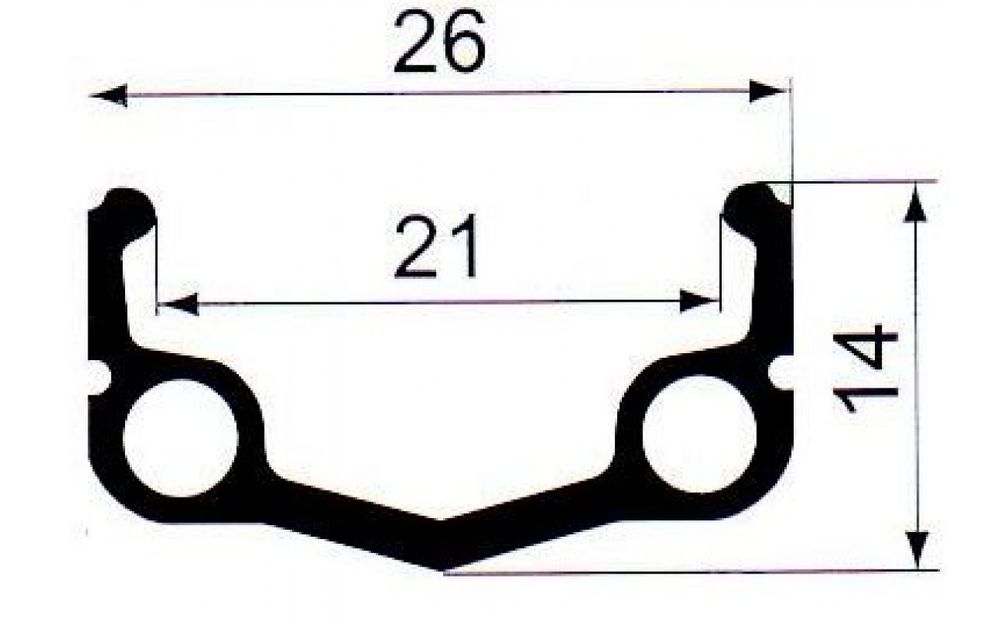 Обод 26&quot; RMX-2021 SCR REMERX