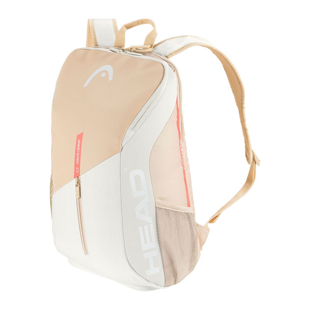 Теннисная сумка HEAD Tour 25L Backpack - White, Coral