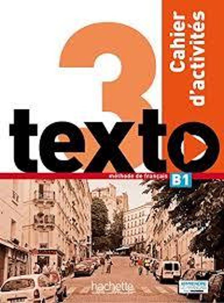 Texto 3 cahier d&#39;activites + DVD-ROM