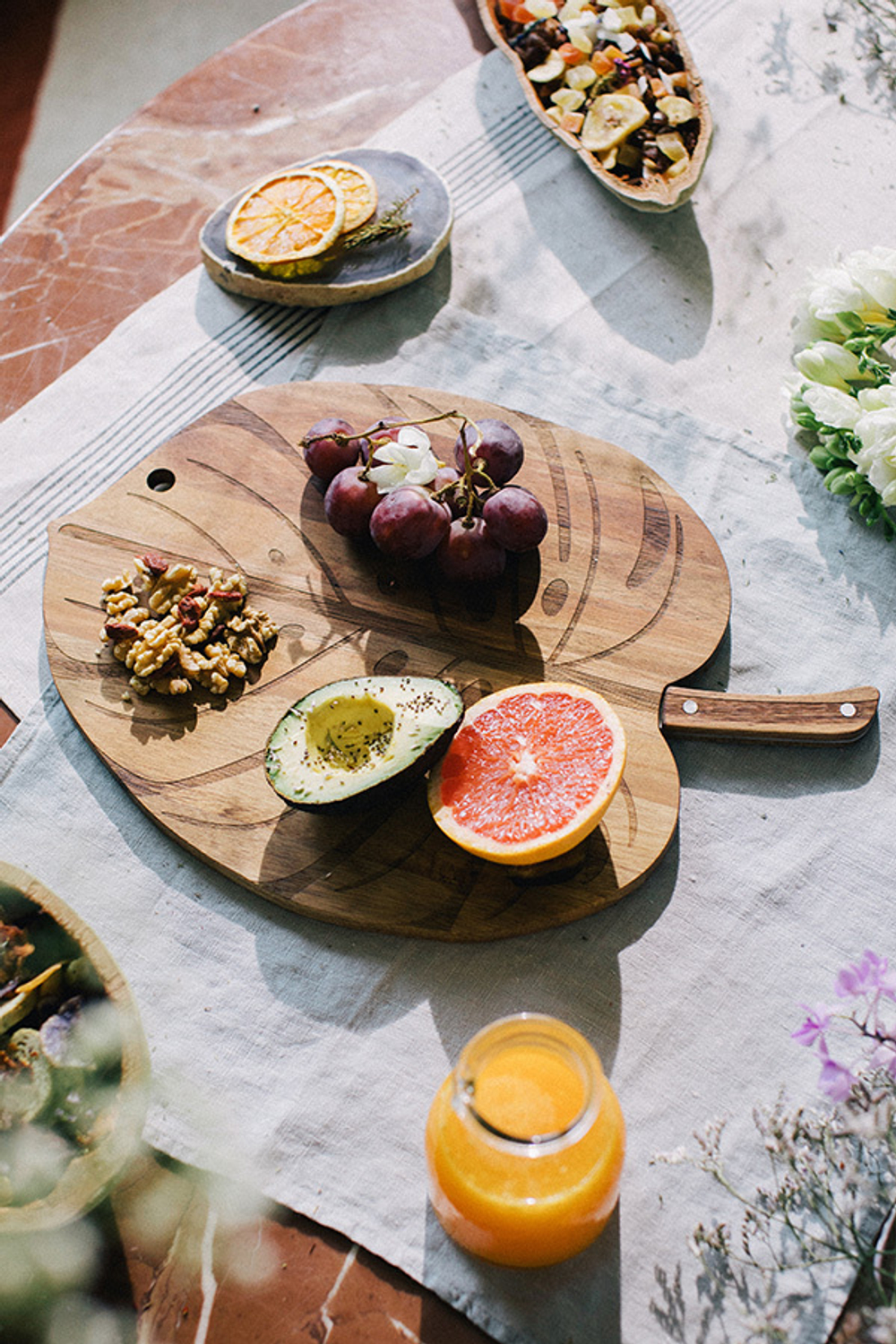 Доска сервировочная monstera