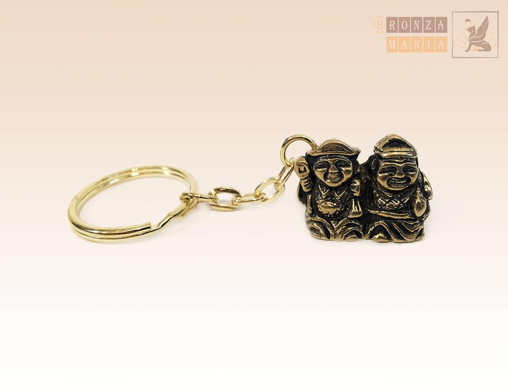 брелок Дайкоку и Эбису