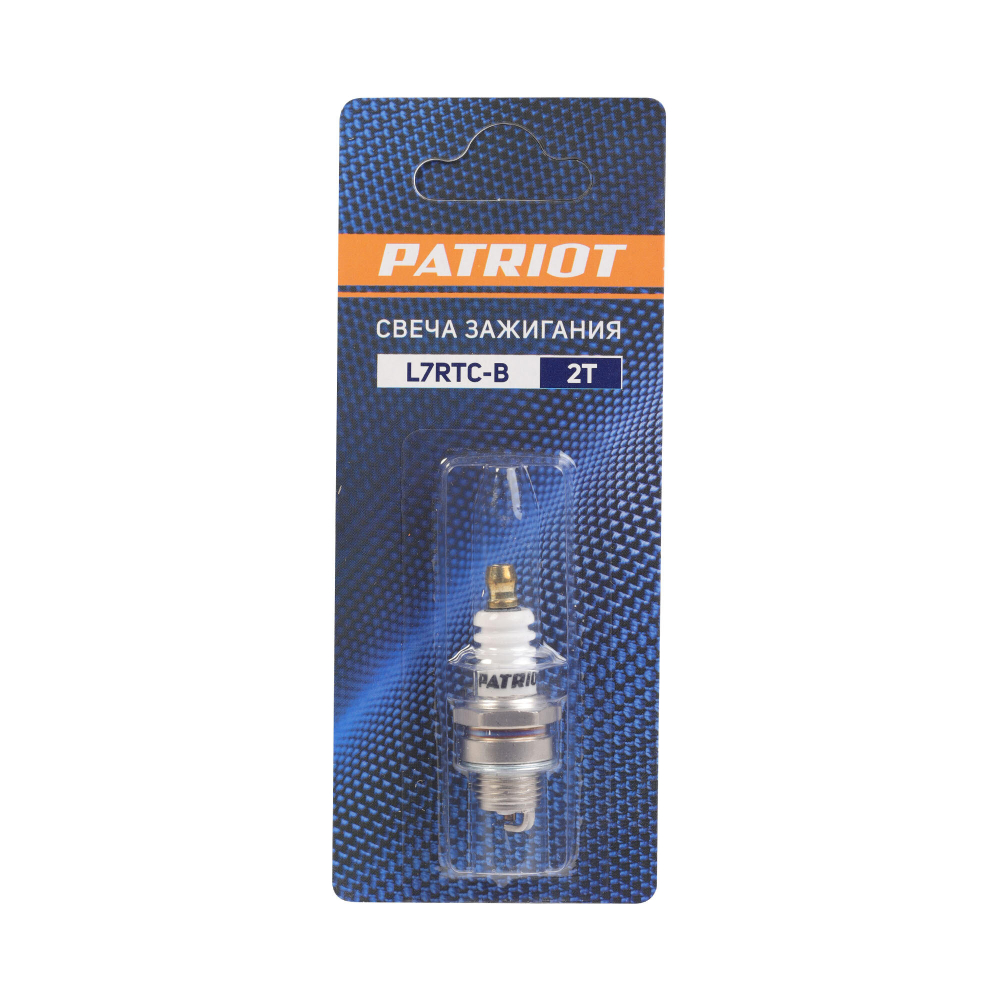 Свечи PATRIOT L7RTC-B в блистере для 2-х тактных дв.шестигранник 19