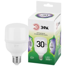 Лампа светодиодная ЭРА GREEN LINE LED POWER T70-30W-865-E27 GL 30Вт колокол холодный свет Е27 | Лампы cветодиодные POWER
