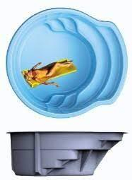 FRANMER Композитный бассейн НИЦЦА (4.0х3.7х1.40)