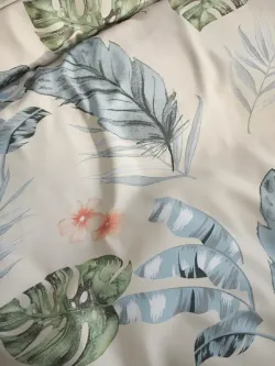 Наволочка комплект 2шт Полисатин Мечта "Tropic" 50x70 см на молнии