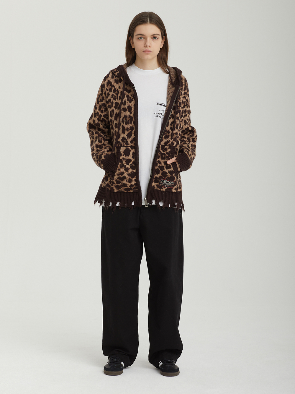 Женская Куртка Leopard Zip-up