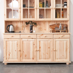 Dipriz Тумба Лена из сосны, 4 ящ. 4 дв. (низ)