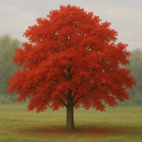 Дуб красный