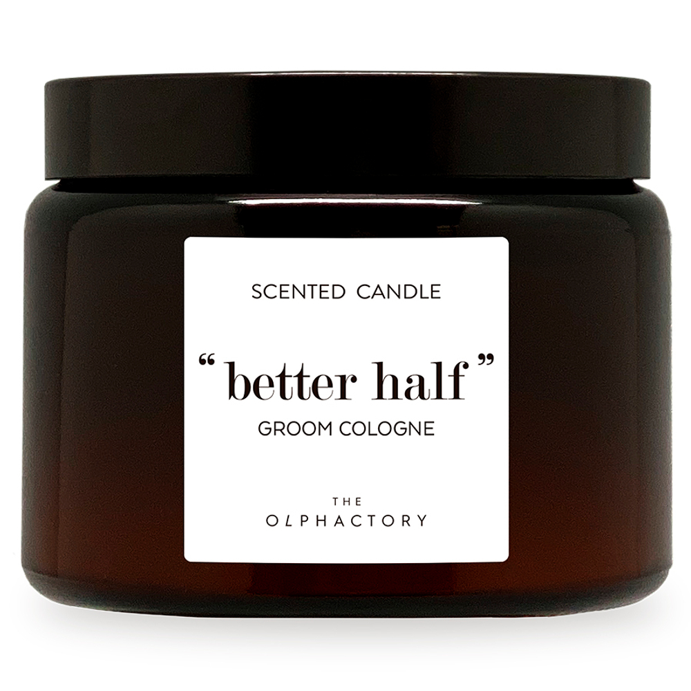 Свеча ароматическая the olphactory, groom cologne, 72 ч