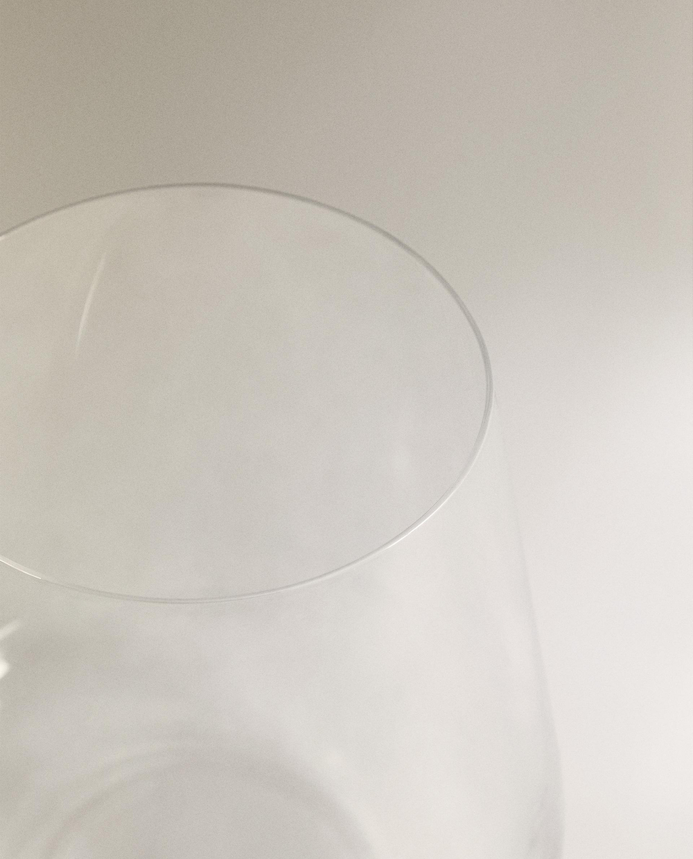 Zara Home стакан из стекла, цвет прозрачный, 10 см · 9263/401