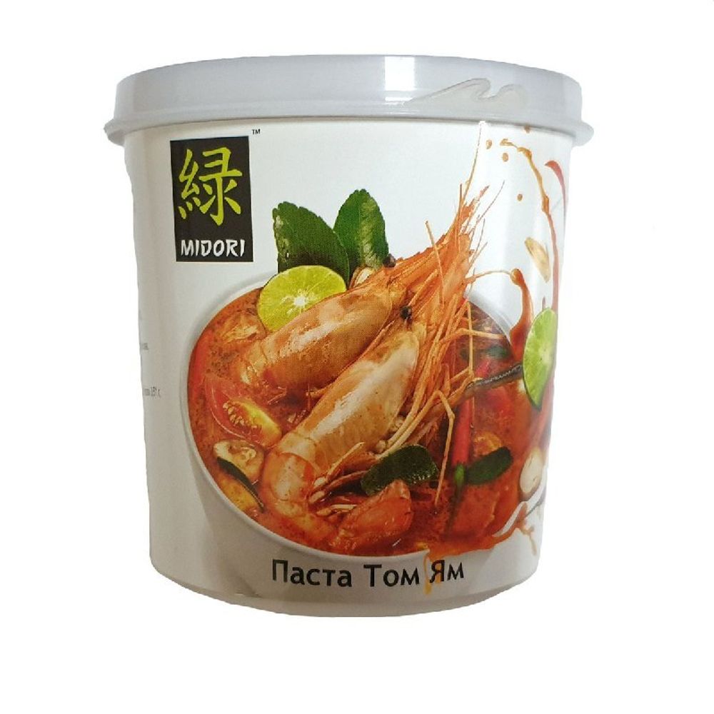 Паста Том Ям Midori Tom Yum Paste кисло-сладкая, 1 кг купить по низкой цене  на STORRO.RU