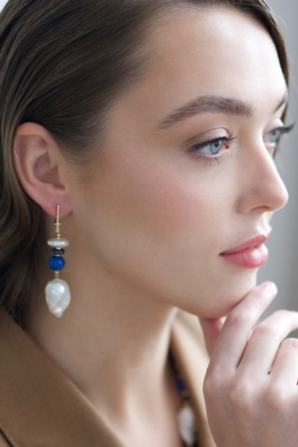 Серьги "Сказание о граде Суздале"