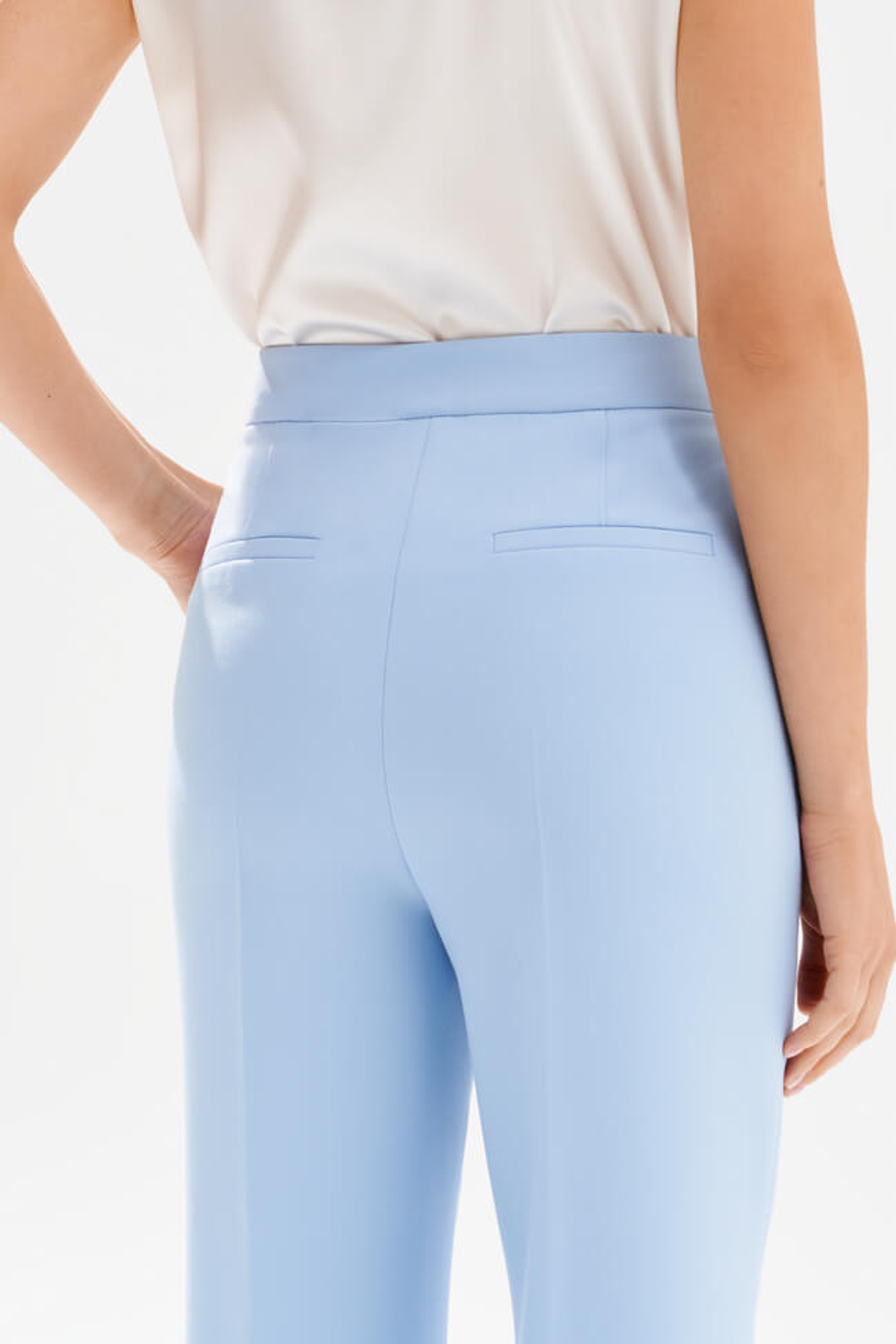 31242 Брюки женские (голубой)