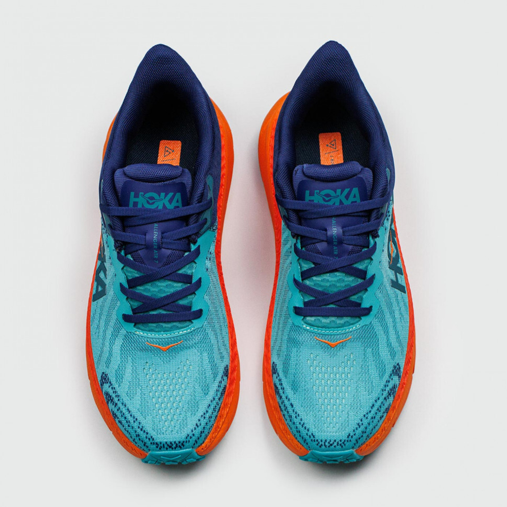 кроссовки HOKA One One Challenger ATR 7 Blue Orange Ftwr.