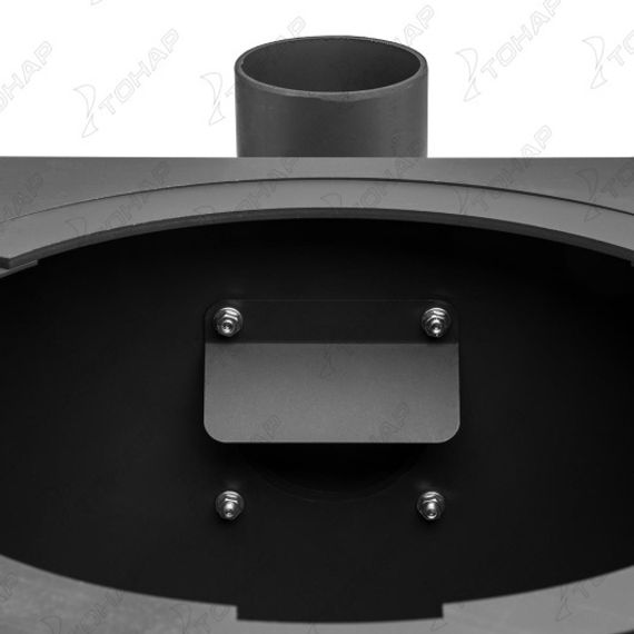 Печь под казан с конфорками (d 330-394 мм) SMART (HS-GS-OMK) Helios