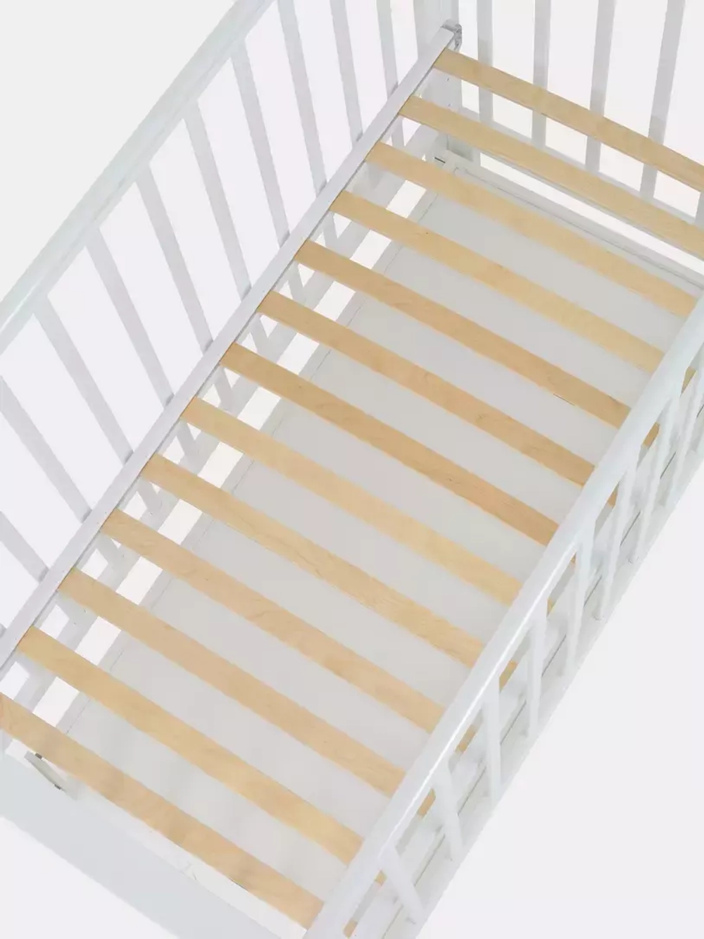 Кровать детская 120*60 RANT "BERGEN" (арт.769) пп маят/ящ Cloud White (2 кор)