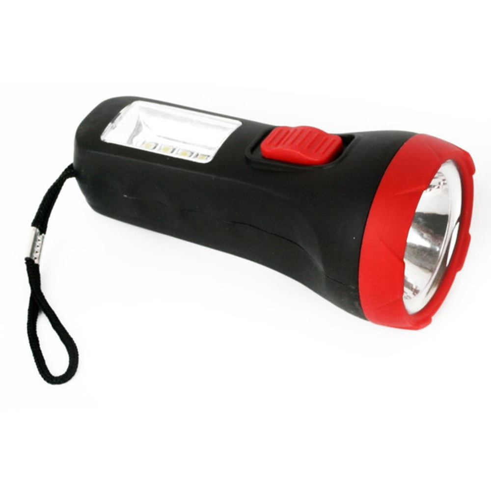 Фонарь светодиодный Ultraflash LED16014 1+4SMD LED 1хR6 пластик