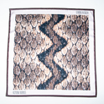 Шейный платок «Vipera berus», 70×70 см