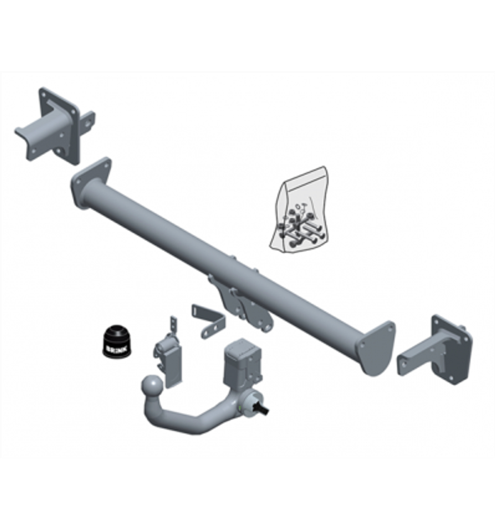 Фаркоп Brink (Thule) 655700 для AUDI Q7 15-(паспорт и сертификат в комплекте)(без электрики)