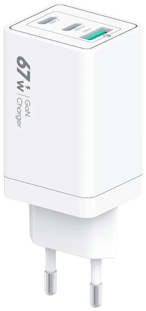 Зарядное устройство Vidvie PLE242 USB Type-C, USB белый