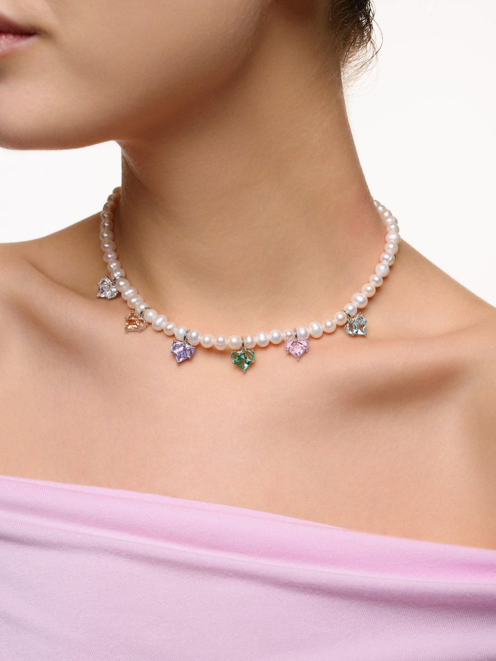 Колье "Pearl Love Mix"