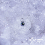 Pendant HM Round Mystic Topaz