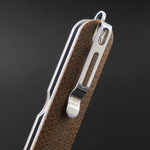 Rapax Mimi Brown Micarta Satin
