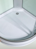 Душевая кабина WeltWasser  WW500 EMMER 11015 110х110 см,  прозрачное стекло, поддон низкий, радио, bluetooth