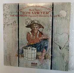 Винтажная виниловая пластинка LP Amerikids Tom Sawyer Том Сойер Мюзикл Music From The Score Of The Motion Picture (USA 1973)