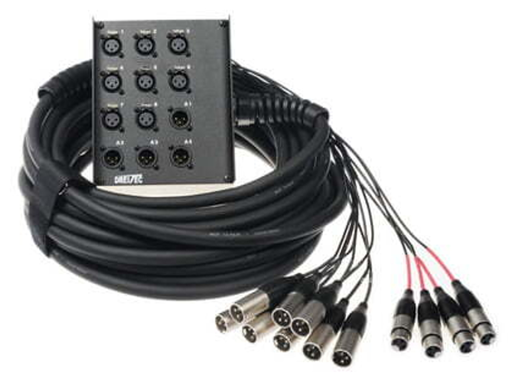 Сценический мультикор The Sssnake MTS 8/4 S Multicore 10m