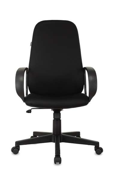 Кресло руководителя Бюрократ Ch-808AXSN черный TW-11 крестов. пластик