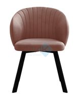 Стул DikLine 258 поворотный опоры чёрные