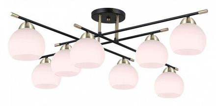 Потолочная люстра ILLUMICO LIBRA IL0446-8CSQ-24 BK AB LIBRA
