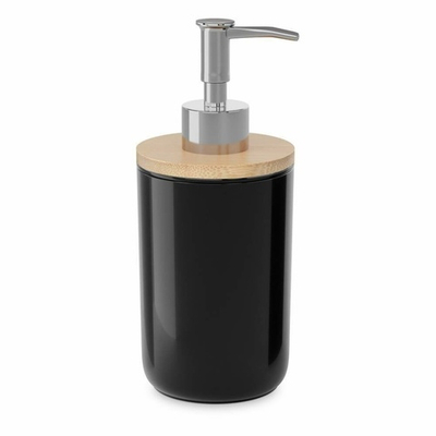 Дозатор для жидкого мыла "Бамбук" (черный)