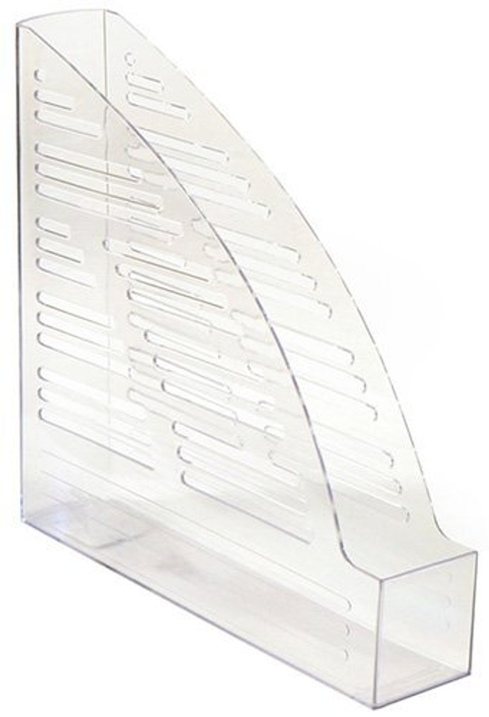 Лоток вертикальный Workmate Office Line, 7 см, 245х70х295 мм, прозрачный