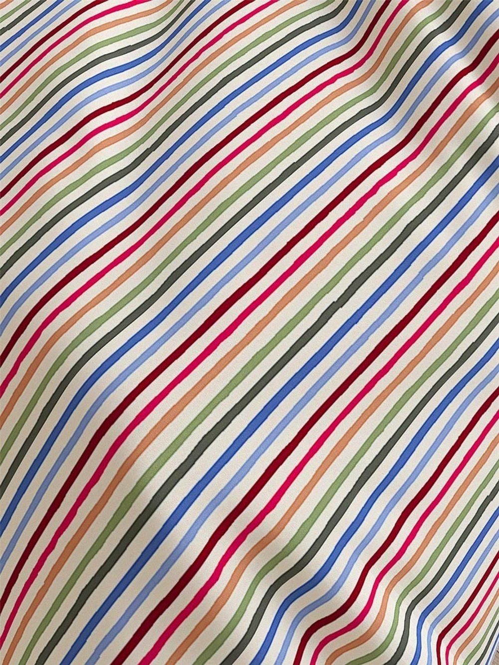 Наволочка комплект 2шт перкаль Сказка "Радужная полоска" 70x70 см на молнии