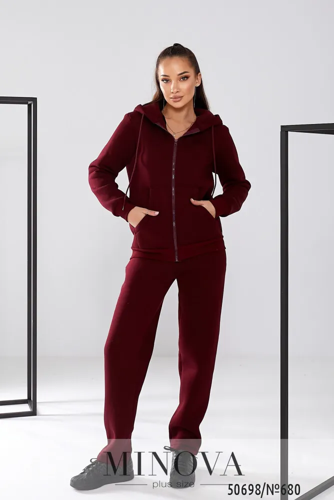 Костюм 680-бордо Minova