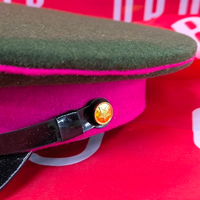 Фуражка для командного и начальствующего состава пехотных частей РККА образца 1935 года.(Фуражка пехота РККА)