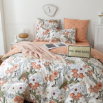 Комплект постельного белья Люкс Сатин 100% хлопок на резинке AR338