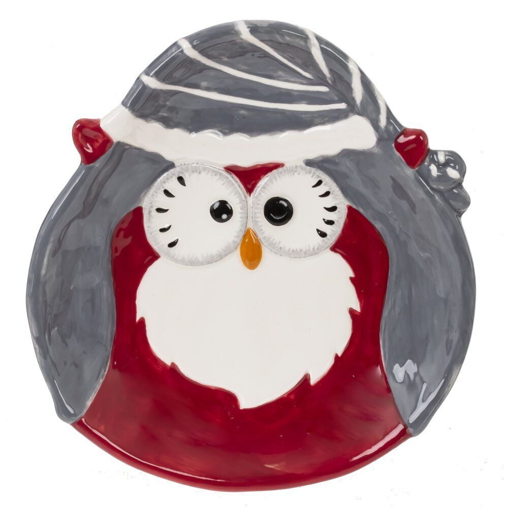 GAEM Тарелка "Сова", L13,5 W12,5 H2 см, 2в.