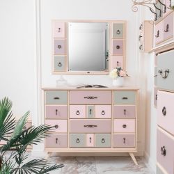 Зеркало настенное Пандора 2 Айвори Акварель