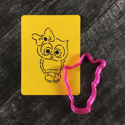 Сова №5 С бантиком